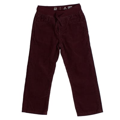 Rechte corduroy broek 434994 voor babyjongens