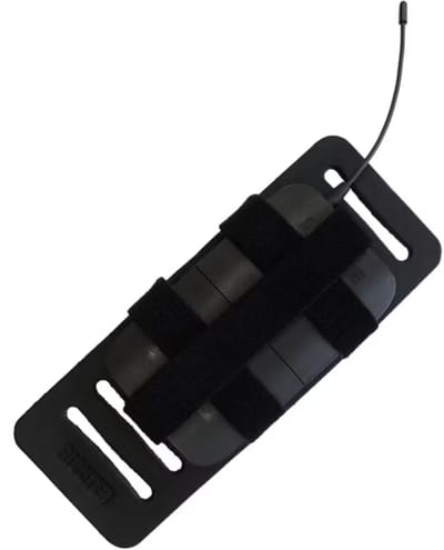 Richter Transmitter Holder Zenderhouder voor Gitaarband Zwart 1361