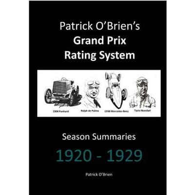 Patrick O'Brien's Grand Prix Rating System - O'Brien, Patrick
