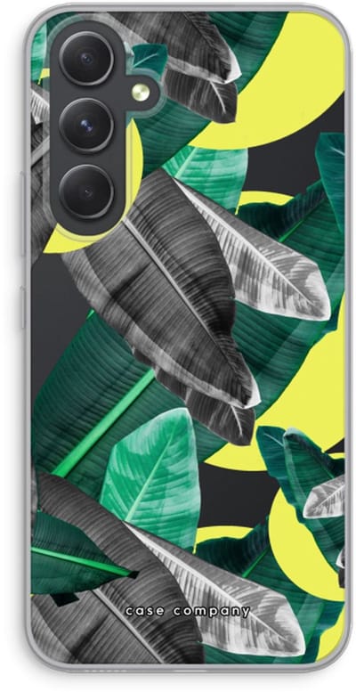 Case Company® - Hoesje geschikt voor Samsung Galaxy A54 hoesje - Fantasie jungle - Soft Cover Telefoonhoesje - Bescherming aan alle Kanten en Schermrand