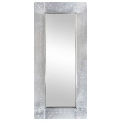 vidaXL - Spiegel - luchtvaartstijl - 110x50 - cm - metaal