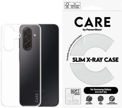 CARE by PanzerGlass Fashionable Case Transp. X-Ray Soft Basic Samsung Galaxy A17/A17 5G