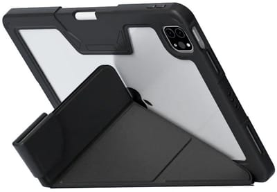 Mobiq - Rugged Origami Bookcase geschikt voor iPad 10.9 inch 2022 - zwart