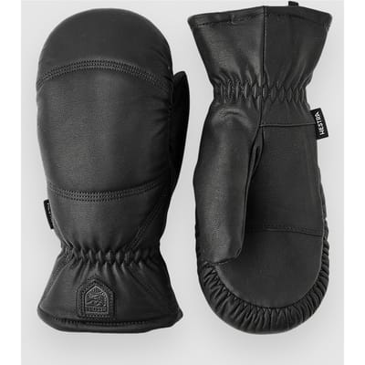 Hestra Leather Box Wanten zwart