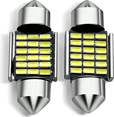 XEOD Lampen set – C5W 31 MM LED – 6000K Wit licht canbus – 2 stuks