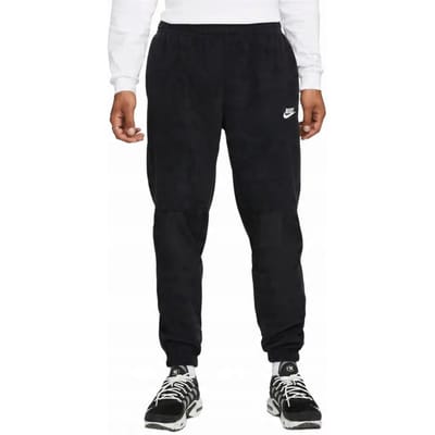 Nike Heren Club Fleece Joggingbroek (Zwart)