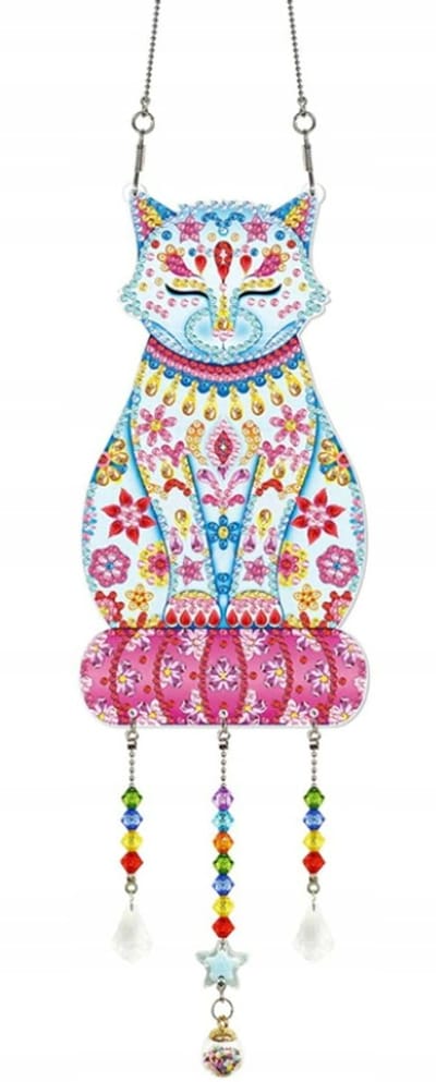 Diamond Painting - Serie - Raamdecoratie - 19cm Hoog - PVC en Hars