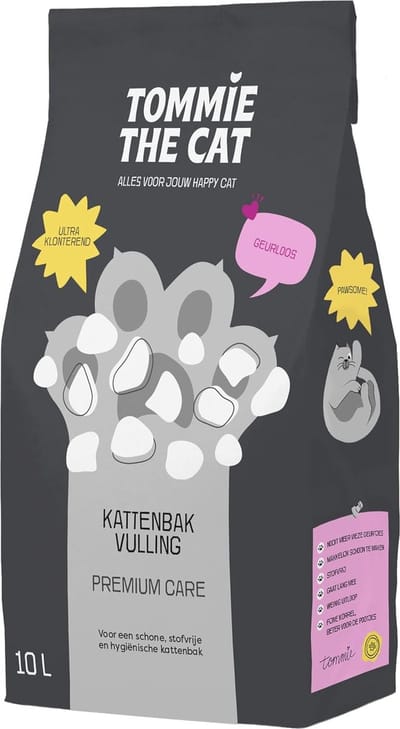 Kattenbakvulling - Geurloos - Ultra klontvormend - Stofvrij - Voor Katten