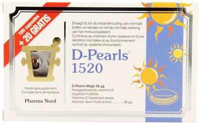 D-pearls 1520 Caps 100+20 Promo