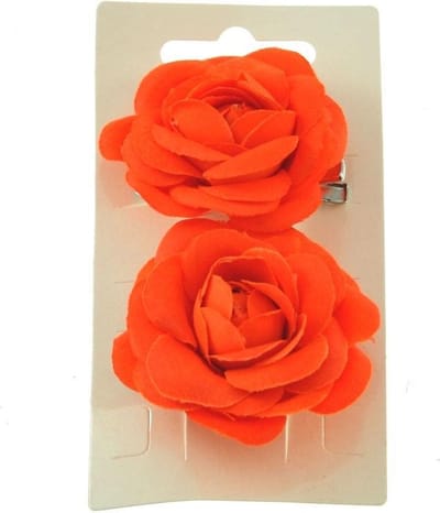 Zac's Alter Ego Haarclip Flower Oranje