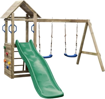 Swingking Speeltoestel Met Glijbaan Tour Maria Groen 175cm