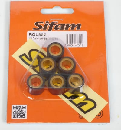 Variateurrol Sifam voor Scooter Peugeot 50 Jet force 2003 tot 2010 16x13 8Grs Nieuw