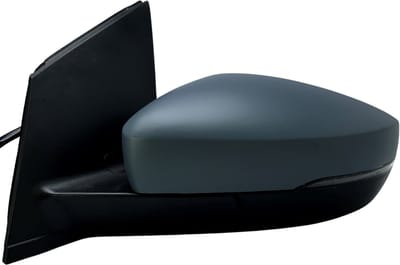 BILMAX Linker Buitenspiegel Vervanging voor Volkswagen Polo (6R) 2009–2016, Elektrisch Verstelbaar, Verwarmd, Met Richtingaanwijzer, Gegrond, 6-Pins (Bestuurderszijde)