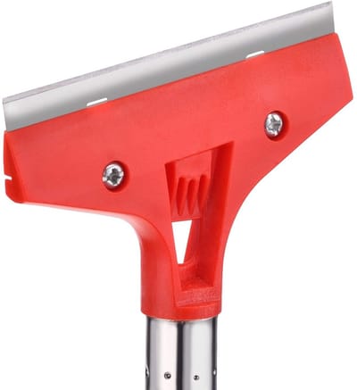 Dailygoods- Vloermuurschraper Duurzaam Kunststof - Verfschraper - Behangschraper - Lijmdemontage - Antislip Handgreep - Lemmetbreedte 10 cm - Muurschraper