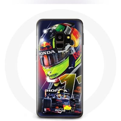Case voor Samsung Galaxy S9 Formule 1 Sergio Pérez F1-coureur