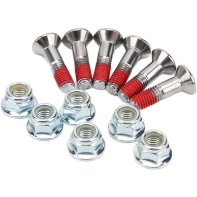 6 STKS Tandwielbouten Kit M8 Aluminiumlegering Nikkelgecoat Vervanging voor Yamaha YZ YZF