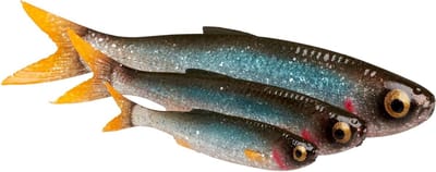 Zacht Plastic Kunstaas - Vis Lokaas - Zeevissen Zoetwater - Ultra Realistische Actie - 75 cm - Blauwe Parel