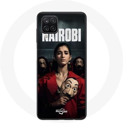 Samsung Galaxy A12 hoesje La casa de papel Nairobi Seizoen 4