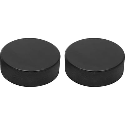 Powerti Training IJshockey Pucks Officiële Maat Spel Oefening Bulk Sport Puck Ballen black