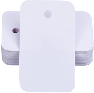 Waterdichte Verzendlabels - Beschrijfbare Plastic Labels - 200Stuks 3x5cm Wit