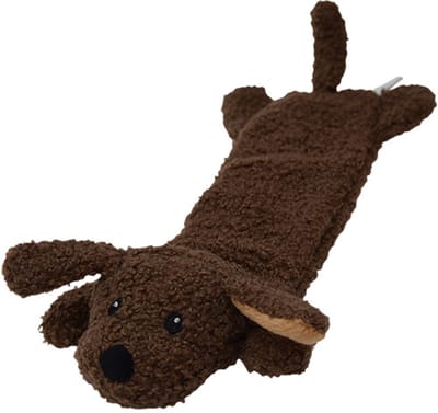 Animal Boulevard Classic Woofles Hondenspeelgoed Labradoodle - Flattie met Crunchy - Maat S: 28 cm