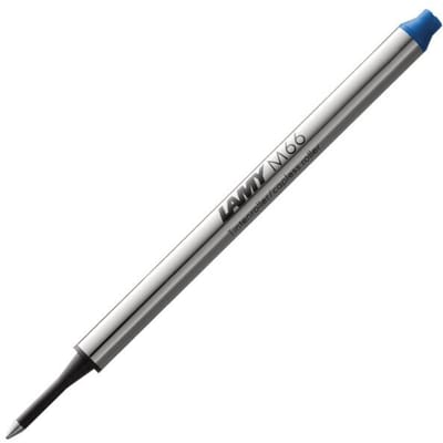 Lamy rollerball vulling, m66, breed, blauw