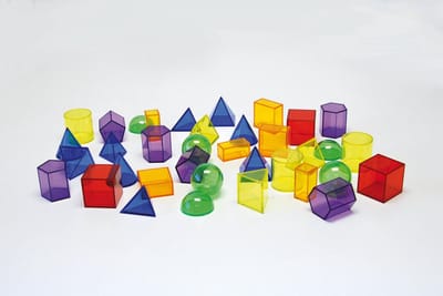 Doorschijnende Geometrische Vormen - Pk36