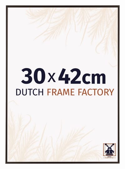 Fotolijst 30x42 cm - Kunststof - Antraciet - Easy