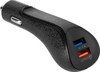 REBEL Serie - Acculader - 2xUSB 15W - Quick Charge 3.0 - Snel en Veilig