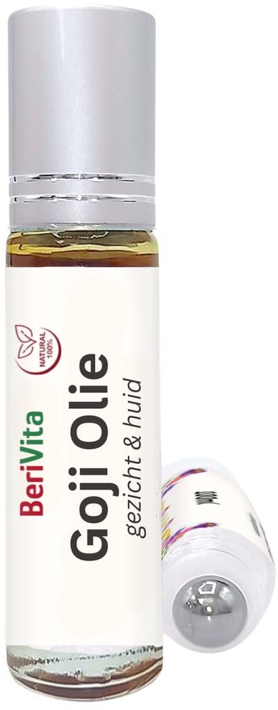 Goji Bessen Olie Puur 10ml Rollerfles - Koudgeperst en Onbewerkt