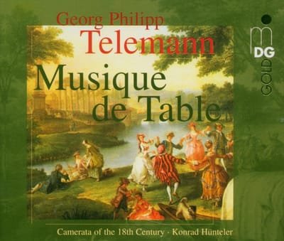 Camerata Of The 18th Century, Konrad Hünteler - Telemann: Musique De Table Vol. 1-4 (4 CD)