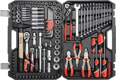 YATO Complete Gereedschapsset - 122-Delig - In handzame draagkoffer