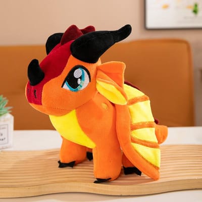 30cm Wings Of Fire Draak Pluche Poppen Spel Figuur Pluche Gevuld Speelgoed Hoge Kwaliteit Animatie Speelgoed Jongens Verjaardagscadeaus 30cm black