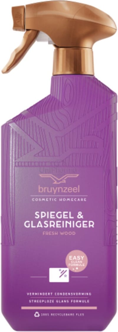 Bruynzeel CH Spiegel- en Glasreiniger Fresh Wood Anti-Condens - 500 ml