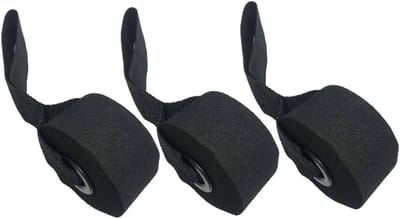 Deuranker Set - Trainingsband Houder - Thuis Trainen - Beschermt Deuren - 3 Stuks - Zwart