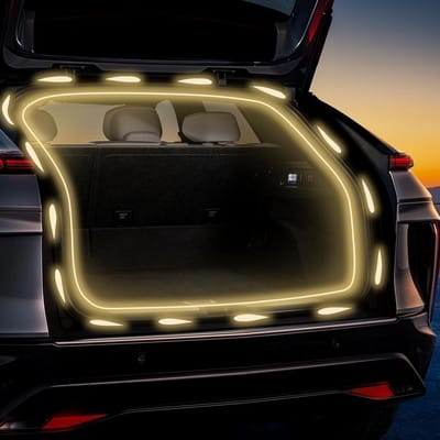 Dynamische LED Strip voor Auto Interieurverlichting en Kofferbakdecoratie - Warm Licht, 4 Meter, Universele Sensorverlichting voor Auto's