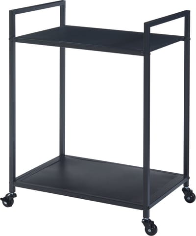 Keukentrolley Lesja 68,5x50x36 cm zwart