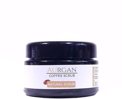 Aurgan Koffiescrub - 150 g - Scrubcreme - Exfolierend - Body Scrub - Gezichtsscrub - Caffeine scrub - koffie scrub