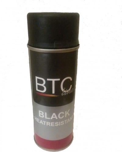BTC-Line hittebestendige lak zwart - 400 ml