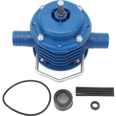 Mini Pompe Auto-Amorçante Robuste Pompe Centrifuge Électrique pour Irriguer le Jardin Ajouter de l'Huile Décharge