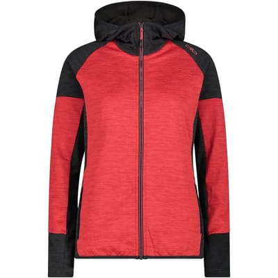Vrouwelijke hoodie met vaste capuchon CMP