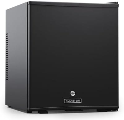 Mini Koelkast met Glazen Deur - 44 Liter, Stil en Compact voor Dranken, Snacks en Cosmetica
