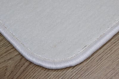 PRIMA - Luxe - Vloerkleed - Naast bed/bank - Warme voeten - Loper - Britney - wit - ecru - 45x160cm