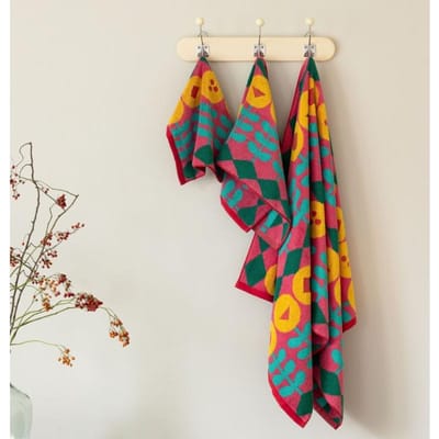 Nieuwste Diamantkleurige Gebreide Handdoeken Gekamd Katoen Modieuze Combinatie Puur Katoen Washandjes Handdoeken 70 * 140
