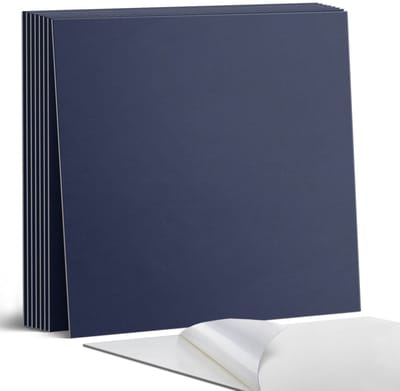 Coloray Plaktegels - Marine Portugese Tegels - 30 cm x 30 cm - Marine Plaktegels - 9 stuks - Vierkant PVC Tegels - Plaktegels Keuken - Zelfklevende Vloertegels - Vinyl Tegels - Zelfklevende Tegels