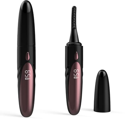 Wimperkruller - Elektrische Wimperkruller - Verwarmde Wimperkruller -10 seconden Warmtewimperkrullers - 4 verwarmingsstanden - Hittebestendig en waterdicht - Voor - Vrouwen - Zwart