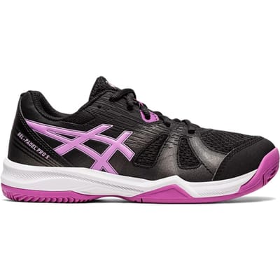 Asics Gel-Padel Pro 5 GS zie 2482 Padelschoenen Meisjes Zwart dessin 33.5