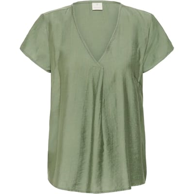 Blouse met korte mouwen Regular fit Sea Spray CC green