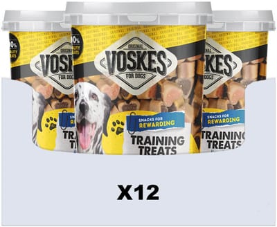 Voskes Hondensnack Training Mix Hart - 12 x 500 gr - Voordeelverpakking