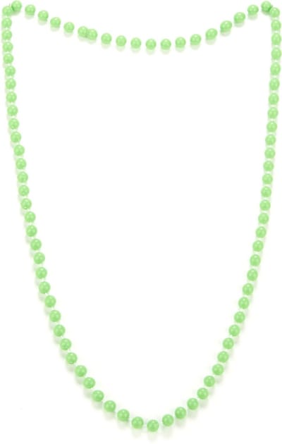PARTYPRO - Groene kralenketting voor volwassenen